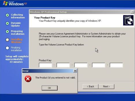 Windows vista product key activation